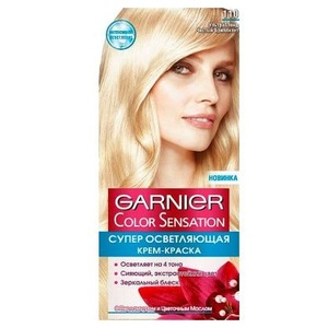 Garnier (Гарньер) КОЛОР СЕНСЕЙШН крем-краска для волос № 110 УльтраБлонд Чистый бриллиант