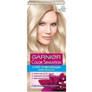 Garnier (Гарньер) КОЛОР СЕНСЕЙШН крем-краска для волос № 101 Серебристый блонд
