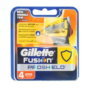 Gillette Fusion ProShield сменные кассеты  4 шт