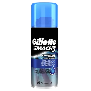 Gillette Экстракомфорт Mach 3 гель для бритья успокаивающий кожу 75 мл