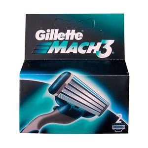 Gillette Mach3 сменные кассеты  2 шт