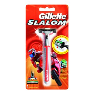 Gillette Slalom станок +1 сменная кассета Красный