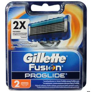 Gillette сменные кассеты Fusion ProGlide 2 шт