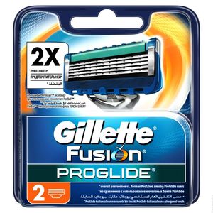 Gillette сменные кассеты Fusion ProGlide 2 шт