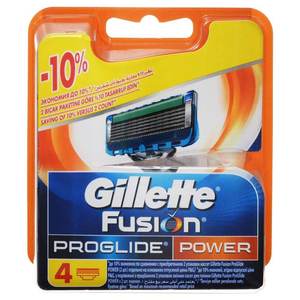 Gillette сменные кассеты Fusion ProGlide 4 шт