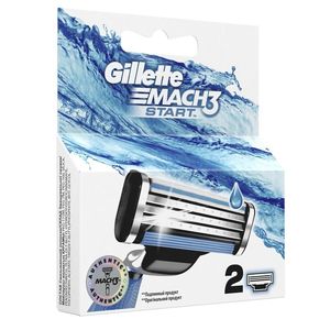 Gillette сменные кассеты Mach3 Start N2