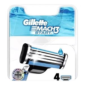 Gillette сменные кассеты Mach3 Start N4