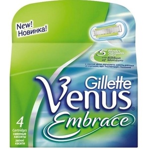 Gillette (Жиллет) сменные кассеты Venus Embrace 4 шт