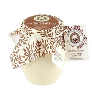 Гостинцы Агафьи Маслице для тела Омолаживающее ароматное ореховое 250мл