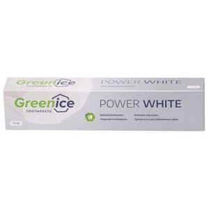 Greenice Зубная паста Отбеливающая Power white 75мл