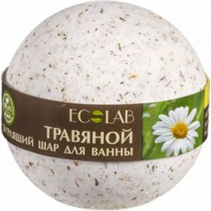 Эколаб Бурлящий шар для ванны Базилик и шалфей