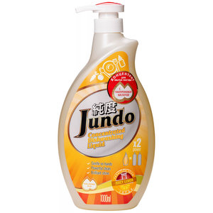 Jundo Эко гель для мытья посуды и детских принадлежностей Juicy Lemon с гиалуроновой к-той концентрат 1л