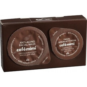 Кафе Красоты le Cafe Mimi Маска для лица Шоколетто омолаживающая с натуральным какао 20мл