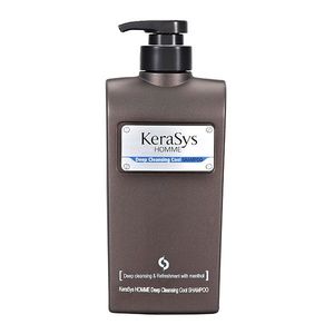 KeraSys Шампунь для мужчин для лечения кожи головы Освежающий для всех типов волос 550 ml
