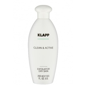 Klapp Clean & active Эксфолиатор для сухой кожи, 250 мл