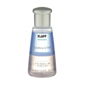 Klapp Clean & active Средство для снятия макияжа c глаз, 100 мл