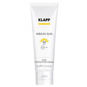 Klapp Солнцезащитный крем для лица IMMUN SUN SPF50 Face Protection Cream 50мл