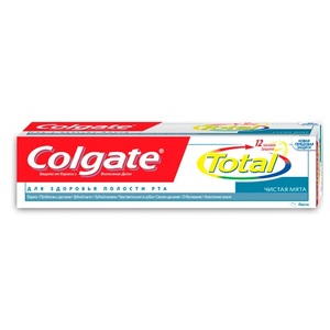 Колгейт Зубная паста TOTAL12 Чистая мята 75мл