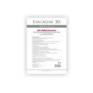 Коллаген 3Д BioComfort ANTI WRINKLE Аппликатор для лица и тела с плацентолью А4