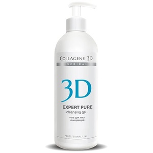 Коллаген 3D (Collagene 3D) Гель для лица очищающий EXPERT PURE 250 мл