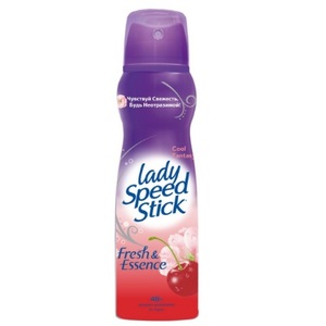 Lady Speed Stick Дезодорант-спрей Fresh&Essence Glamour Cool Цветок Вишни 150 мл