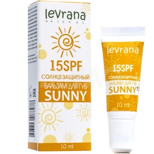 Levrana Бальзам для губ солнцезащитный Sunny 15 SPF 10 г