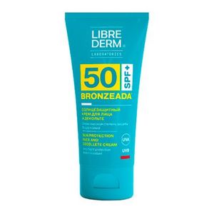 LibreDerm БРОНЗИАДА Крем солнцезащитный SPF50 для лица и зоны декольте 50мл