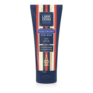 LibreDerm For Men Гель-скраб гиалуроновый для лица 150мл