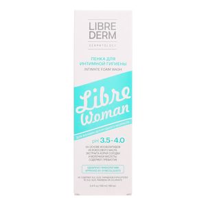 Либридерм Libre Woman Пенка для интимной гигиены pH 3.5-4.0 160мл
