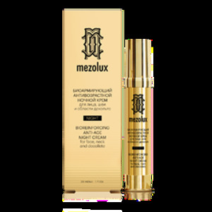 Либридерм Мезолюкс крем ночной биоармирующий антивозрастной 30 мл