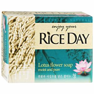 Лион мыло туалетное с экстрактом лотоса Rice day 100г
