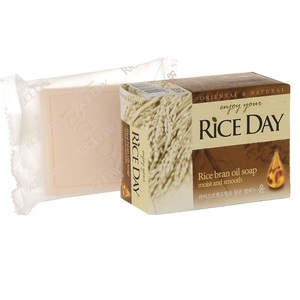 Лион мыло туалетное с экстрактом рисовых отрубей Rice day 100г