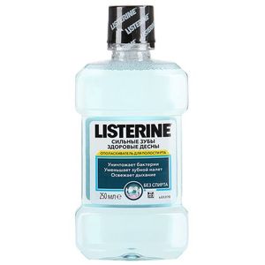 Listerine Ополаскиватель для полости рта Свежая Мята 250мл