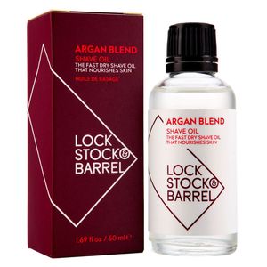 Lock Stock & Barrel Argan Blend Shave Oil Универсальное аргановое масло для бритья и ухода за бородой 50мл