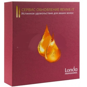 Londa Revive it сервисный набор: шампунь 250мл, профессиональное средство 200 мл, масло 30 мл