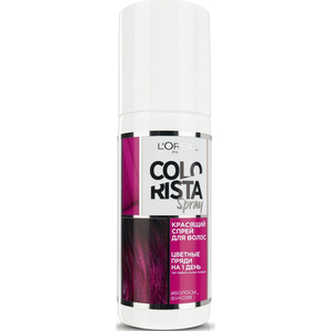 Лореаль Colorista Spray Красящий спрей для волос Волосы фуксия 75мл