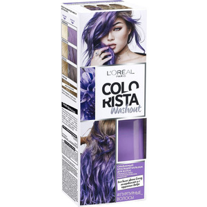 Лореаль Colorista Washout Смываемый красящий бальзам для волос Пурпурные волосы 80мл