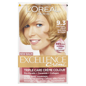 Лореаль Excellence крем-краска для волос 9.3 очень светло-русый золотистый