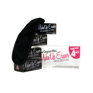 MakeUp Eraser мини-салфетка для снятия макияжа черная 4 шт 000280