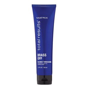 Matrix Total Results Brass Off Термозащитный уход Холодный блонд 150мл