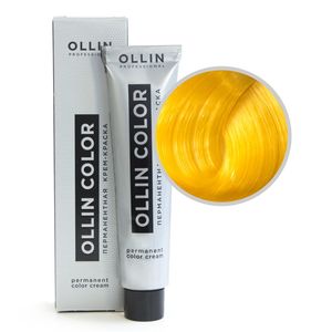 Ollin COLOR 0/33 корректор желтый Перманентная крем-краска для волос 60мл