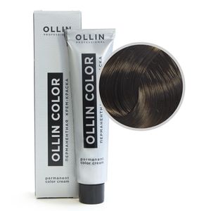 Ollin COLOR 4/3 шатен золотистый Перманентная крем-краска для волос 60мл