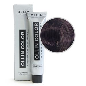 Ollin COLOR 5/22 светлый шатен фиолетовый Перманентная крем-краска для волос 60мл