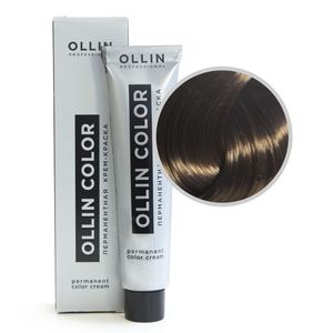 Ollin COLOR 6/71 темно-русый коричнево-пепельный Перманентная крем-краска для волос 60мл