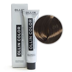 Ollin COLOR 6/7 темно-русый коричневый Перманентная крем-краска для волос 60мл
