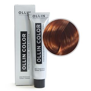 Ollin COLOR 7/43 русый медно-золотистый Перманентная крем-краска для волос 60мл