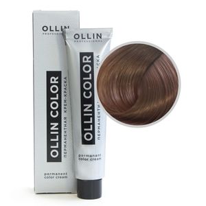 Ollin COLOR 8/7 светло-русый коричневый Перманентная крем-краска для волос 60мл