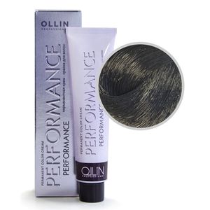 Ollin PERFORMANCE 2/0 черный Перманентная крем-краска для волос 60мл