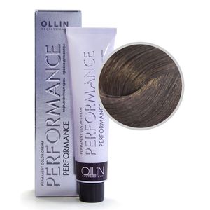 Ollin PERFORMANCE 4/3 шатен золотистый Перманентная крем-краска для волос 60мл