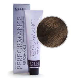Ollin PERFORMANCE 5/7 светлый шатен коричневый Перманентная крем-краска для волос 60мл